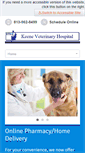 Mobile Screenshot of keeneveterinaryhospital.com